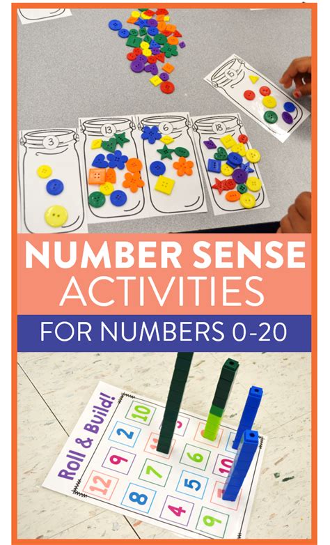 Fun Number Sense Activities With Free Activity For Number Sense First Grade - Number Sense First Grade