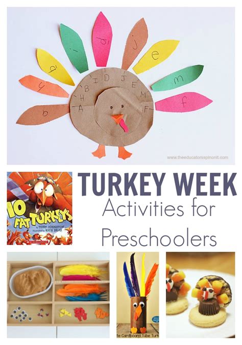 Fun Turkey Week Plan Of Activities For Preschoolers Turkey Science Activities For Preschoolers - Turkey Science Activities For Preschoolers