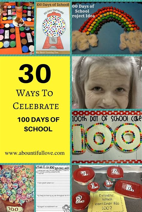 Fun Ways To Celebrate 100 Days Of School 100 Day Activity First Grade - 100 Day Activity First Grade