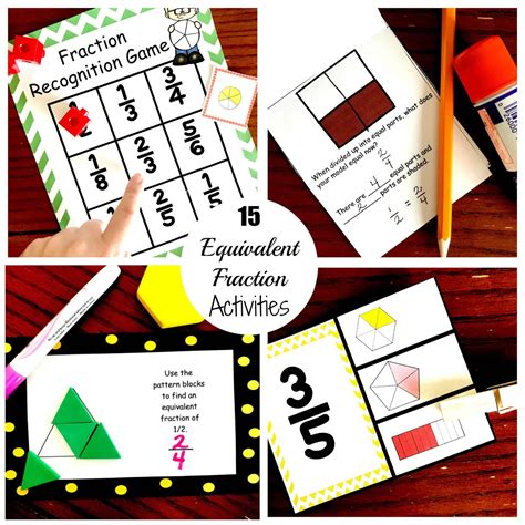 Fun Ways To Teach Equivalent Fractions Teaching Equivalent Fractions - Teaching Equivalent Fractions