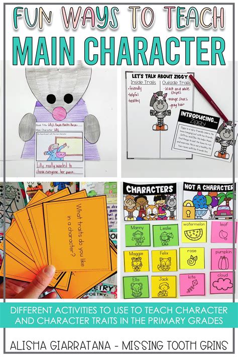Fun Ways To Teach Main Character And Character Main Character Worksheet Kindergarten - Main Character Worksheet Kindergarten