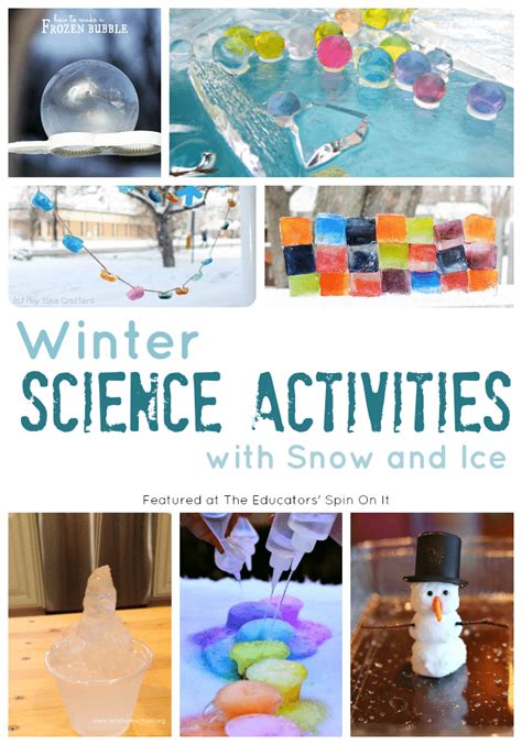 Fun Winter Science Experiments For Preschoolers At Home Winter Science Activities For Preschoolers - Winter Science Activities For Preschoolers