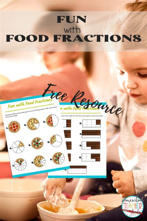 Fun With Food And Fractions Tonya Nolan Fractions With Food - Fractions With Food