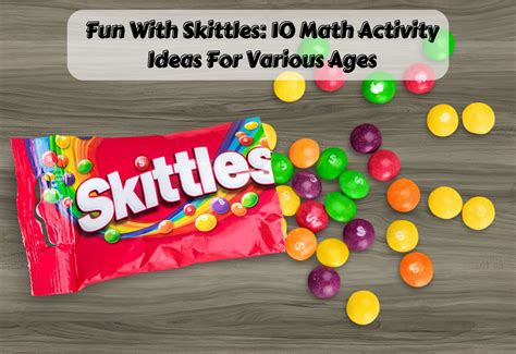 Fun With Skittles 10 Math Activity Ideas For Skittles Fractions Worksheet - Skittles Fractions Worksheet