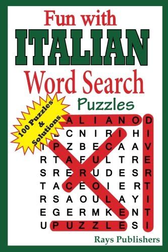 Download Fun With Italian Word Search Puzzles Volume 1 Italian Edition 