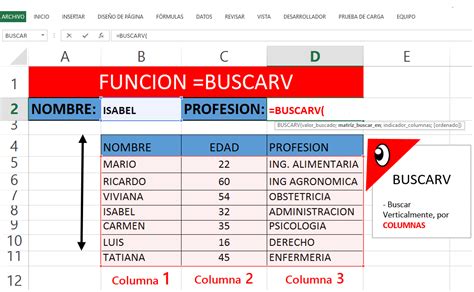 Funcion Buscarv En Excel