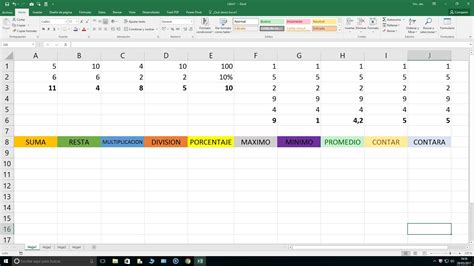 Funciones De Excel
