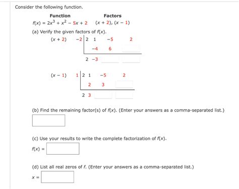 Function Factors Tesccc