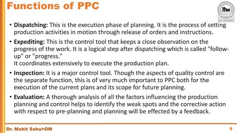 Function Of Ppc
