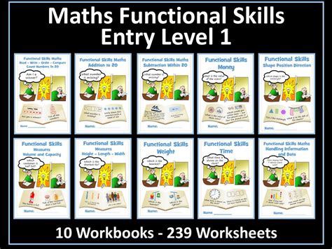 functional skills maths level 1 workbook