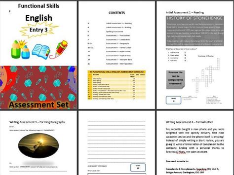 Full Download Functional Skills English Sample Paper Entry Level 3 