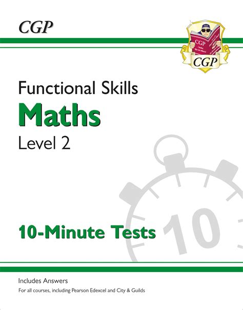 Read Functional Skills Maths Level 2 Study Test Practice Cgp Functional Skills 