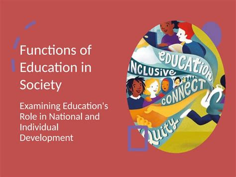 Functions Of Education