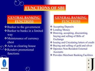Functions Of Sbi