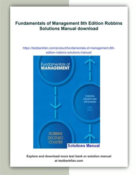 fundamental of management 8th edition final exam