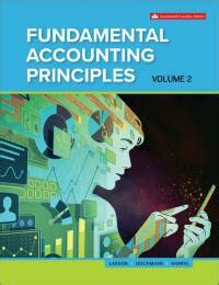 Read Fundamental Accounting Principles Volume 2 Answers 
