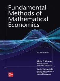 Read Fundamental Methods Of Mathematical Economics 4Th Edition 