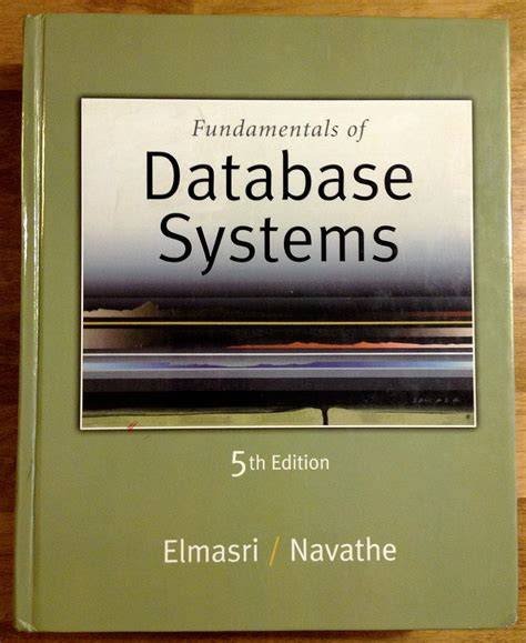 Fundamentals Database Systems 5th Edition Solution Manual