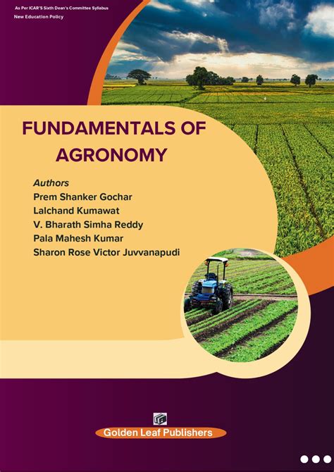 fundamentals of agronomy