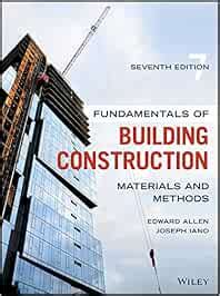 fundamentals of building construction materials and methods rar
