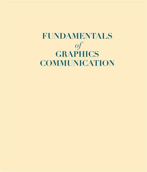 Fundamentals Of Graphics Communication Solution Manual
