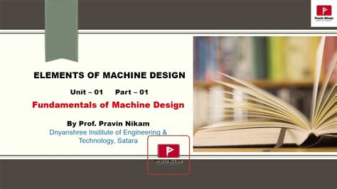 Fundamentals Of Machine Design