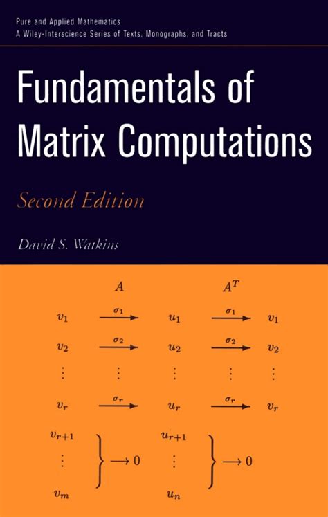 Fundamentals Of Matrix Computations Solution Manual