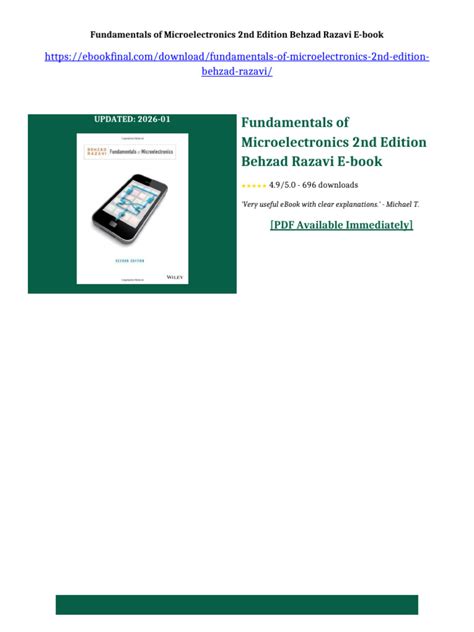 Fundamentals Of Microelectronics 2nd Edition Solutions
