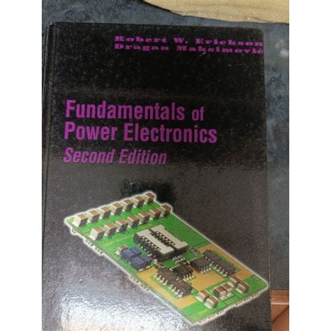 Fundamentals Of Power Electronics Second Edition