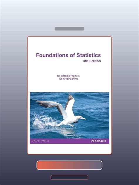 Fundamentals Of Statistics Pearson 4th Edition