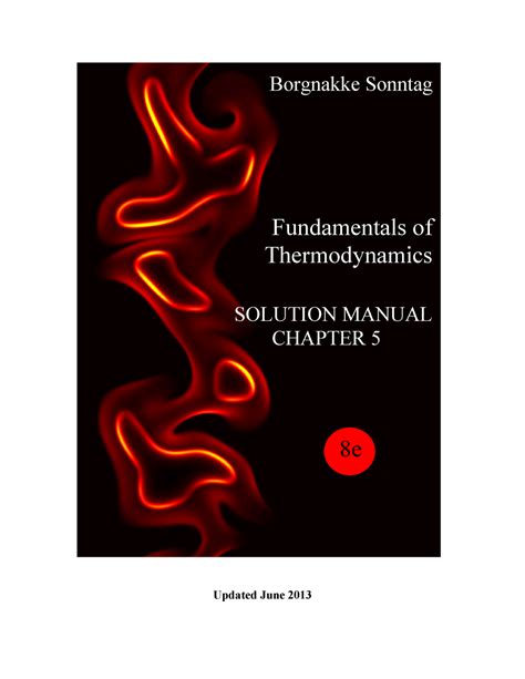 Fundamentals Of Thermodynamics Solution Chapter 4