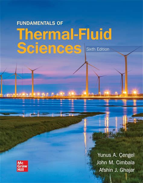 Fundamentals Thermal Fluid Sciences Solution Manual