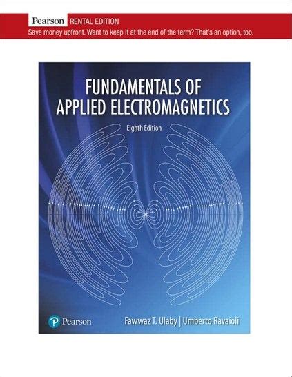 Download Fundamentals Of Applied Electromagnetics Solutions Chegg 