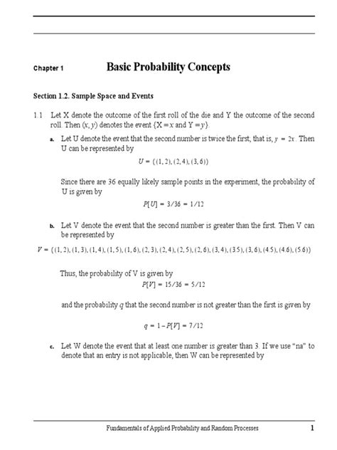 Download Fundamentals Of Applied Probability And Random Processes Solution Manual 