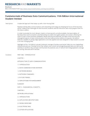 Read Fundamentals Of Business Data Communications 11Th Edition 