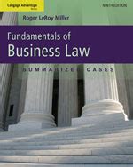 Download Fundamentals Of Business Law 9Th Edition Miller 