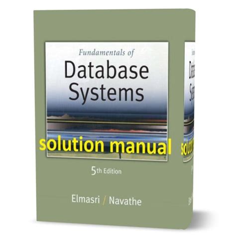 Read Online Fundamentals Of Database Systems 4Th Edition Solution Manual 