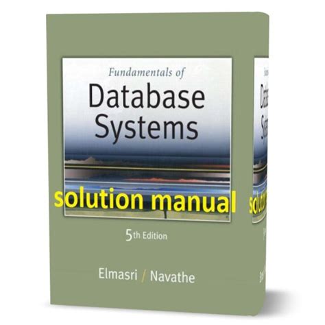 Full Download Fundamentals Of Database Systems 5Th Edition Solution Manual 