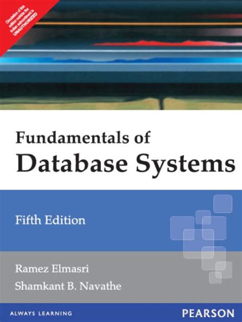 Download Fundamentals Of Database Systems Elmasri Navathe 5Th Edition Solutions 