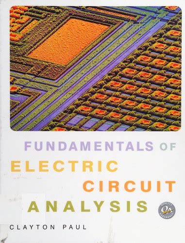 Read Online Fundamentals Of Electric Circuits Clayton Paul Solutions 