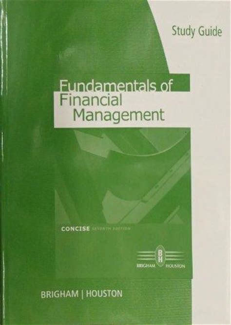 Full Download Fundamentals Of Financial Management 7Th Edition Study Guide 