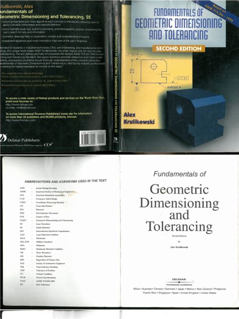 Download Fundamentals Of Geometric Dimensioning And Tolerancing Alex Krulikowski Pdf 