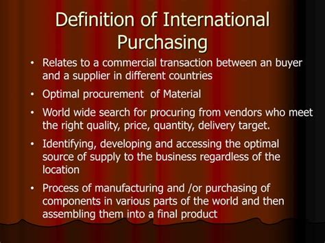 Read Online Fundamentals Of International Procurement 