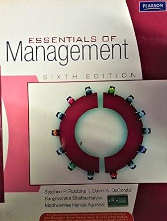 Read Online Fundamentals Of Management 6Th Edition Robbins Decenzo 