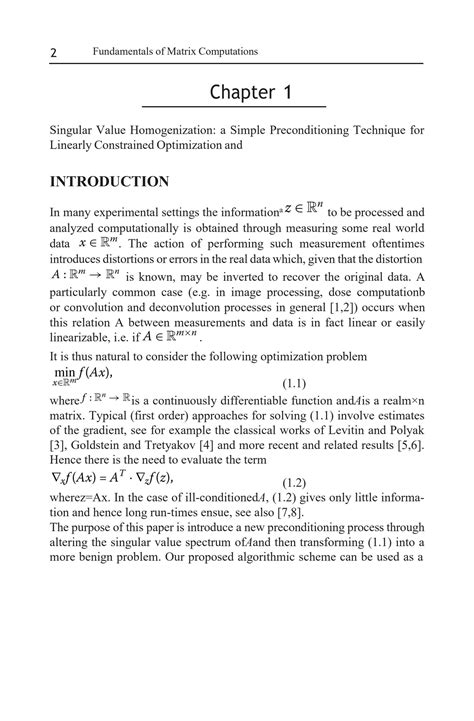 Read Fundamentals Of Matrix Computations Solutions 