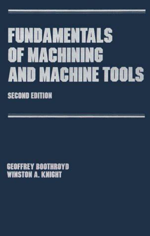 Read Fundamentals Of Metal Machining And Machine Tools Third Edition 