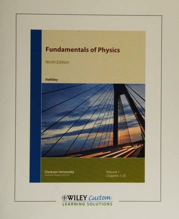 Read Online Fundamentals Of Physics By Halliday Resnick And Walker 9Th Edition Volume 1 