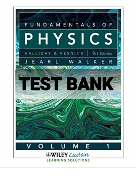 Full Download Fundamentals Of Physics Test Bank Solutions 