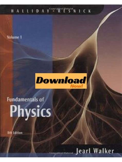 Full Download Fundamentals Of Physics Volume 1 8Th Edition 