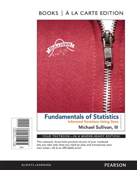 Full Download Fundamentals Of Statistics Pearson 4Th Edition 